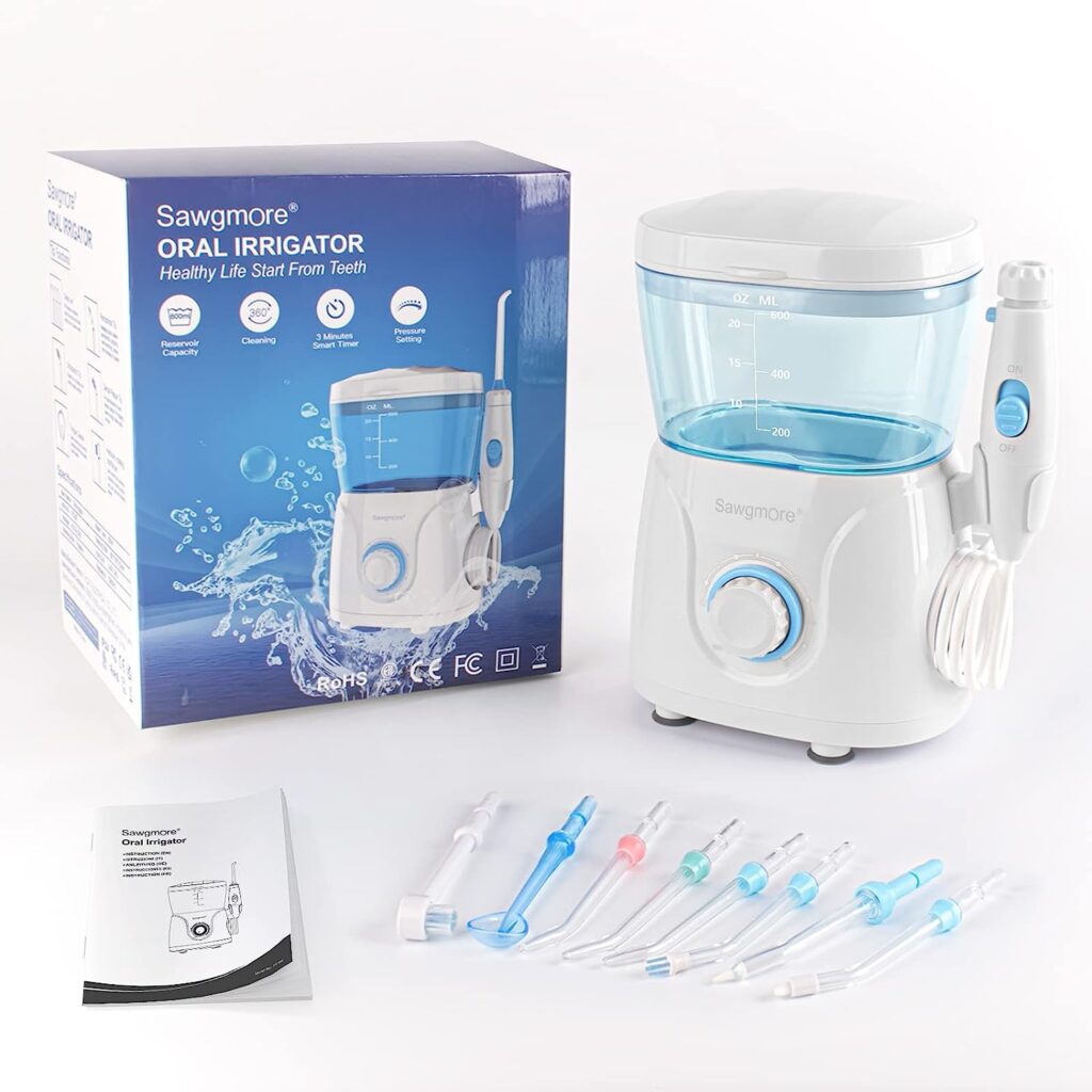 8 1024x1024 - Sawgmore Water Flosser Oral Irrigator: The Ultimate Solution for Oral Health